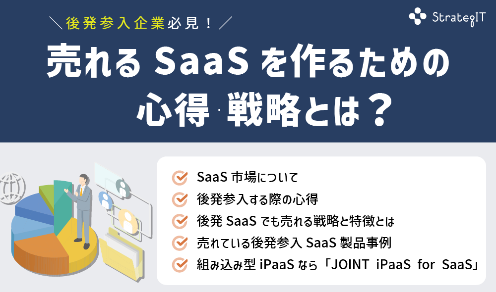 売れるSaaSを作るための心得・戦略とは